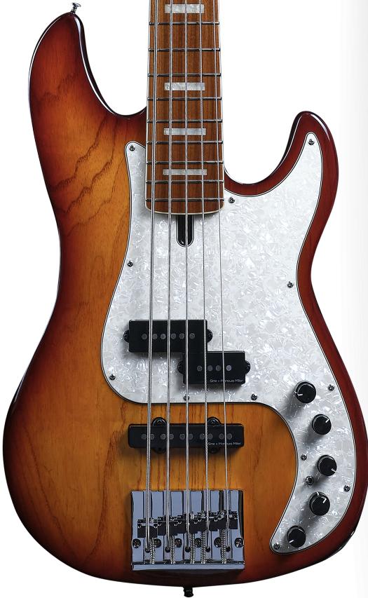 Marcus Miller P8-5 TS Bajo Eléctrico 5 Cuerdas Tobacco Sunburst 2