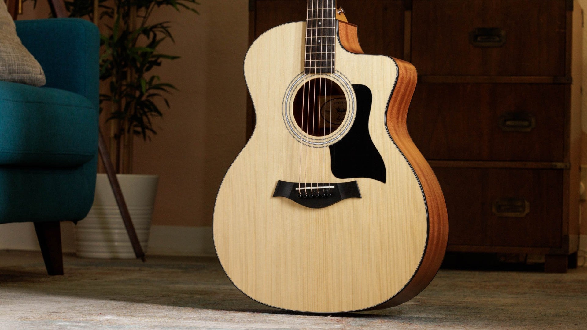 Taylor 114CE-S Sapele Guitarra Electroacústica Grand Auditorium 5