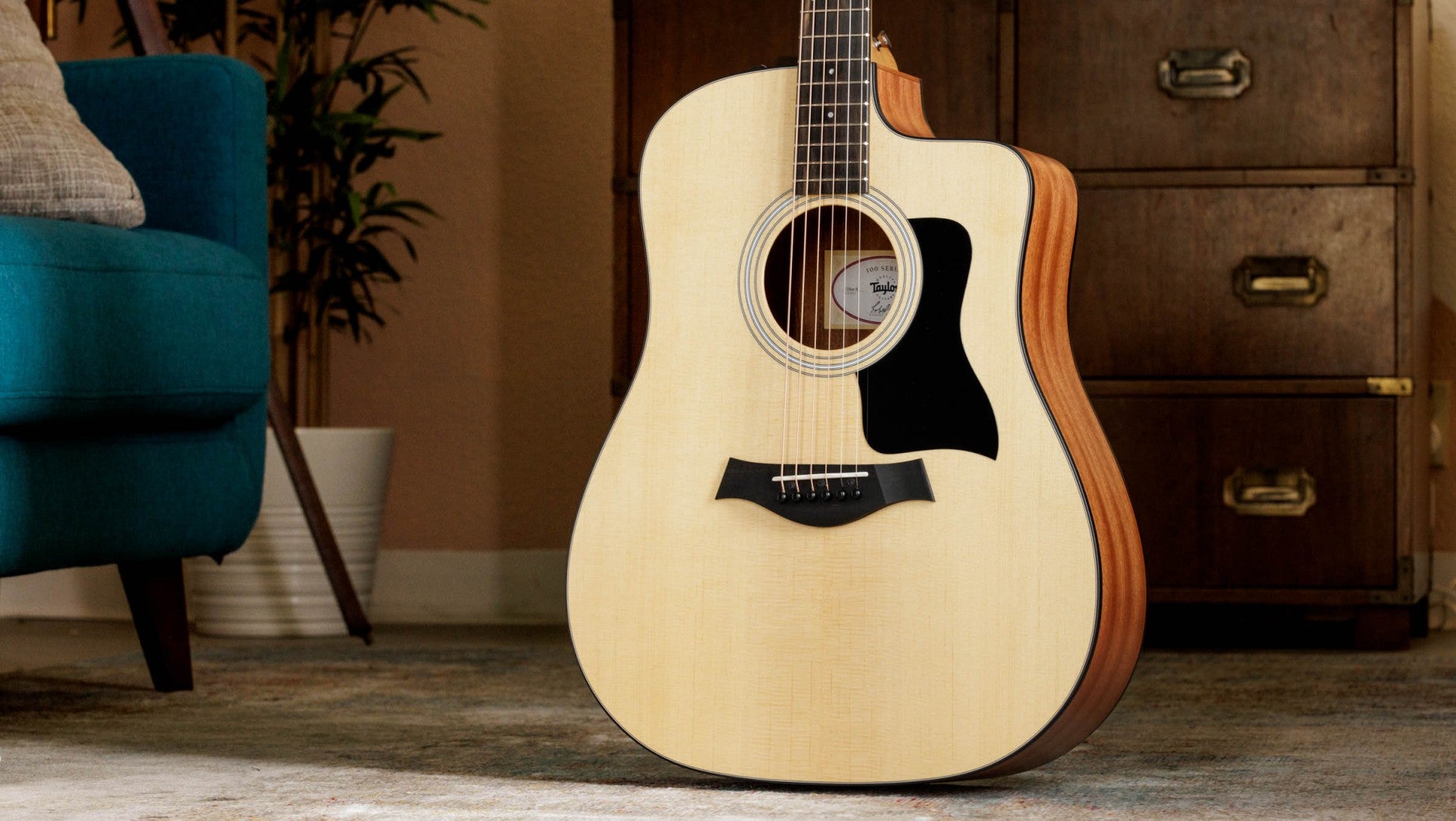 Taylor 110CE-S Sapele Guitarra Electroacústica Dreadnought 3