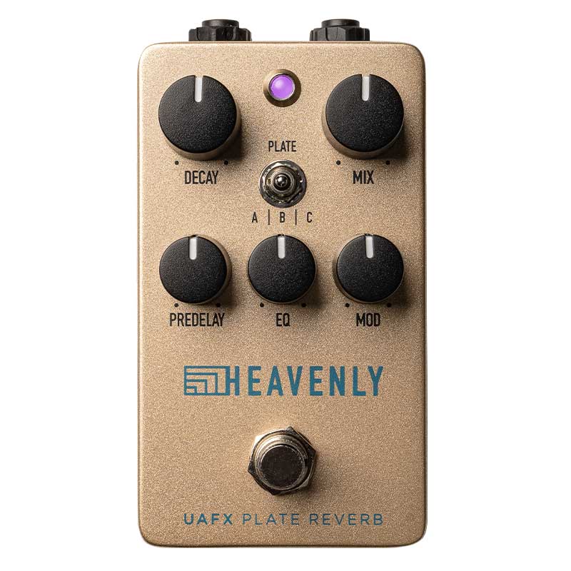 Universal Audio Heavenly Plate Pedal Reverb 1