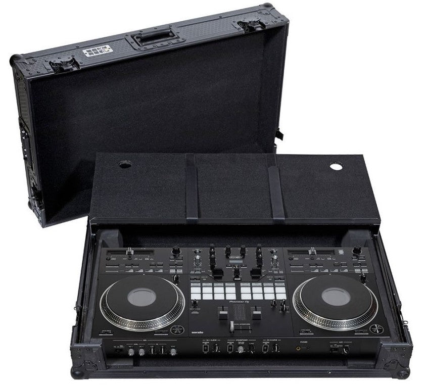 Walkasse WMC-PROREV7LTSBK Flightcase Controlador DJ Negro 12