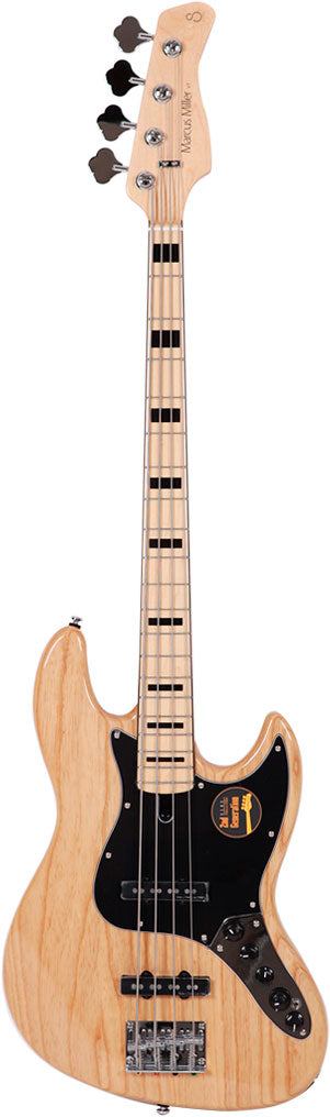 Marcus Miller Set V7 Swamp Ash-4 NAT Pack Bajo Eléctrico Natural 2