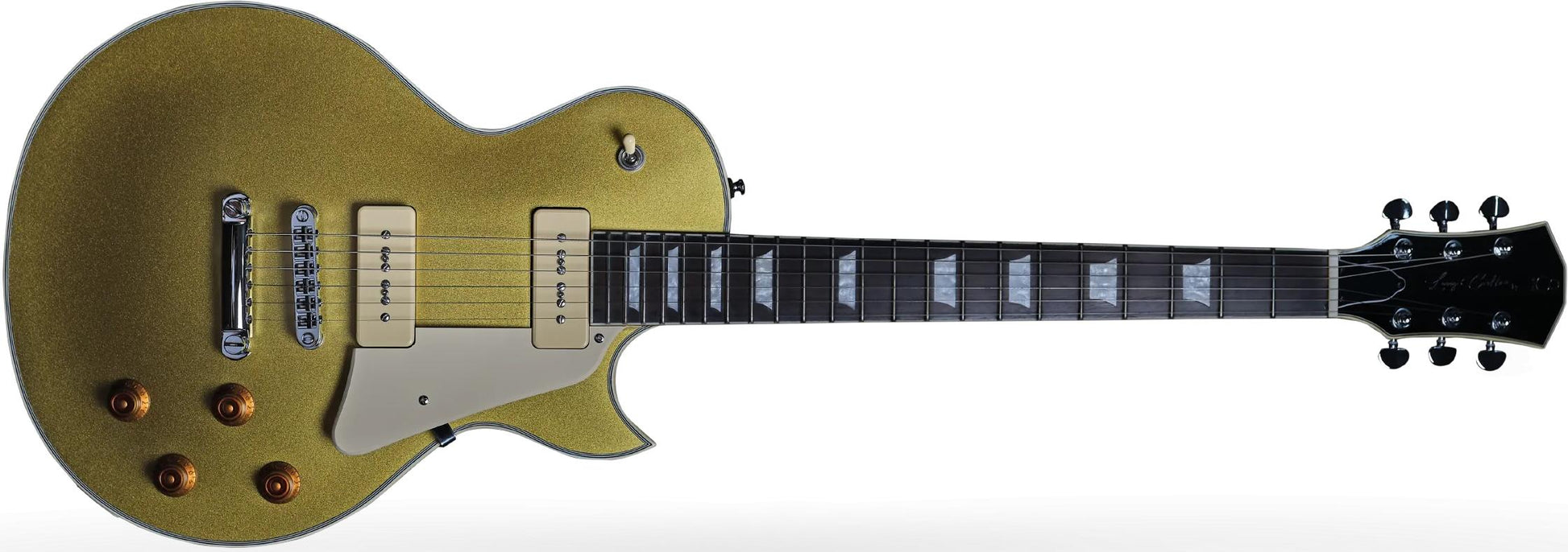 Sire L7V GT Larry Carlton Guitarra Eléctrica Gold Top 4