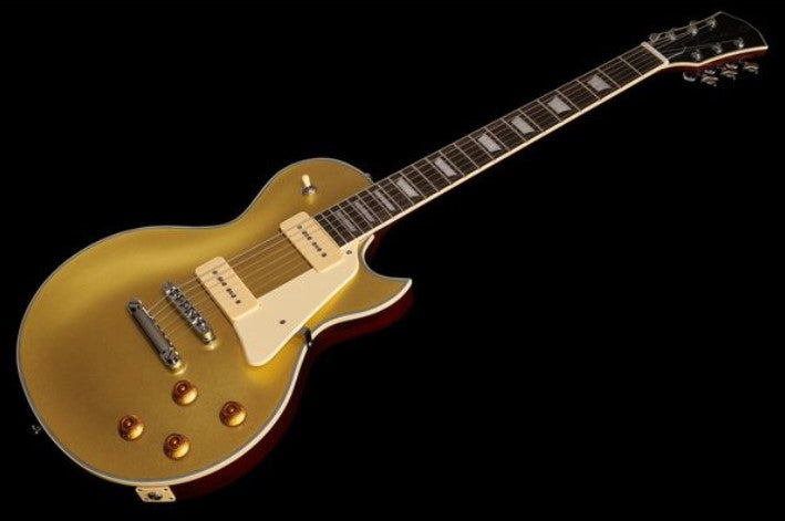 Sire L7V GT Larry Carlton Guitarra Eléctrica Gold Top 14