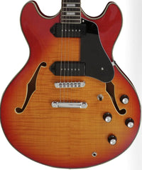 Sire H7V CS Larry Carlton Guitarra Eléctrica Cherry Sunburst 2