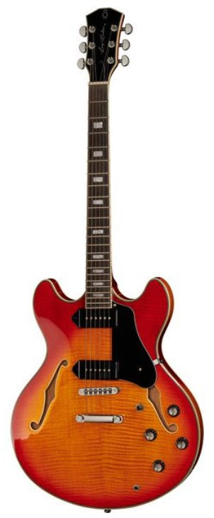 Sire H7V CS Larry Carlton Guitarra Eléctrica Cherry Sunburst 5