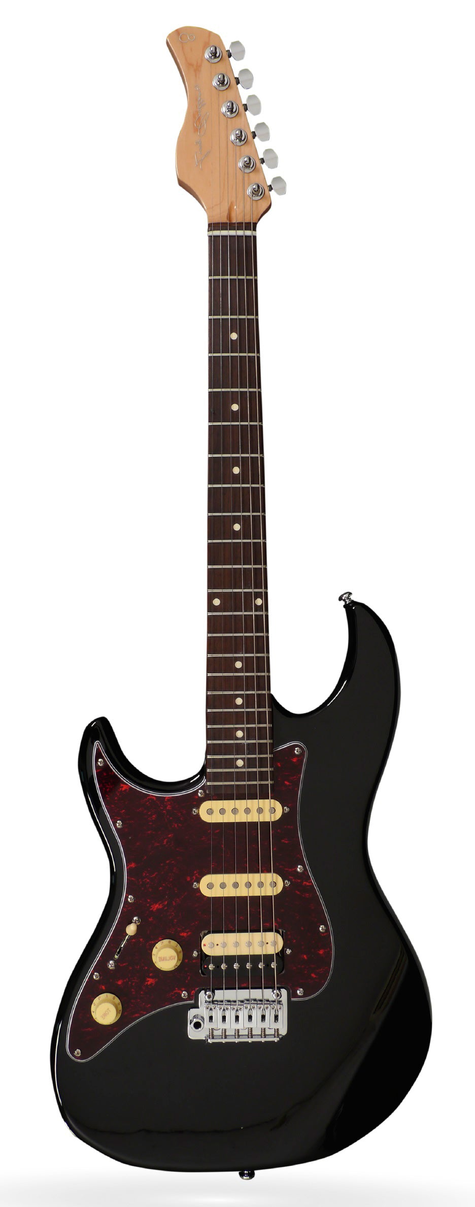 Sire S3 LH BLK Larry Carlton Guitarra Eléctrica para Zurdos Negra 1