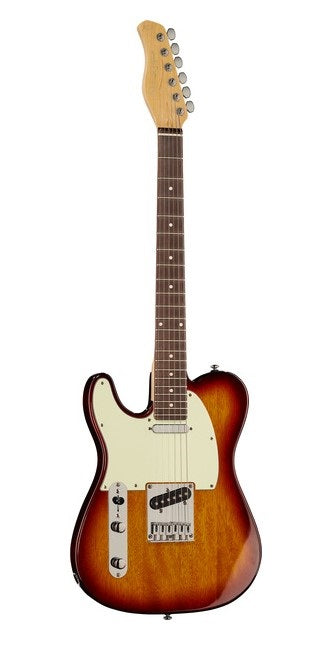 Sire T3 LH TS Larry Carlton Guitarra Eléctrica para Zurdos Tobacco Sunburst 1