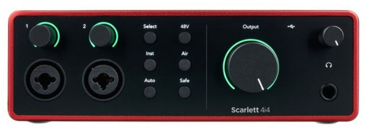 Focusrite Scarlett 4I4 4Th Generation Interfaz de Audio USB 1