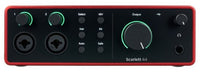 Focusrite Scarlett 4I4 4Th Generation Interfaz de Audio USB 1