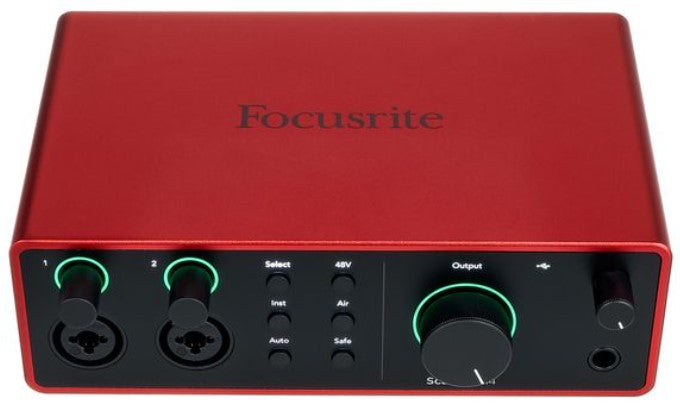 Focusrite Scarlett 4I4 4Th Generation Interfaz de Audio USB 3