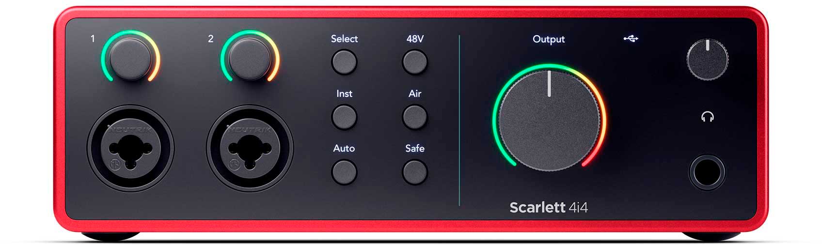 Focusrite Scarlett 4I4 4Th Generation Interfaz de Audio USB 15