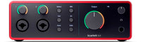 Focusrite Scarlett 4I4 4Th Generation Interfaz de Audio USB 15