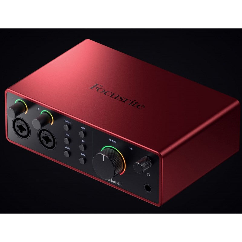 Focusrite Scarlett 4I4 4Th Generation Interfaz de Audio USB 17