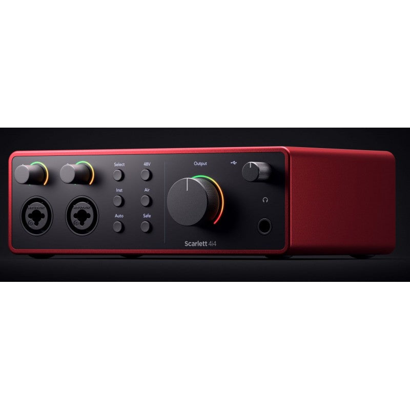 Focusrite Scarlett 4I4 4Th Generation Interfaz de Audio USB 18