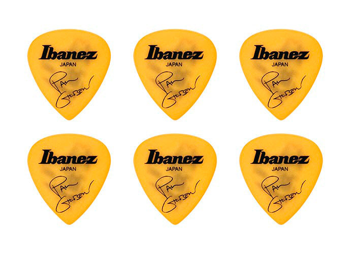 Ibanez B1000PG YE Set 6 Púas Paul Gilbert Amarillas 1