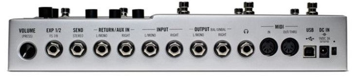 Line 6 HX Stomp XL Silver Pedalera Multiefectos Guitarra Plateada 5