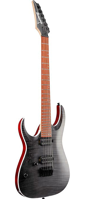 Ibanez RGA42FML TGF Guitarra Eléctrica para Zurdos Transparent Gray Flat 2