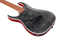 Ibanez RGA42FML TGF Guitarra Eléctrica para Zurdos Transparent Gray Flat 6