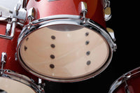 Tama ST50H5 CDS Stagestar Batería Acústica con Herrajes y Platos Candy Red Sparkle 4