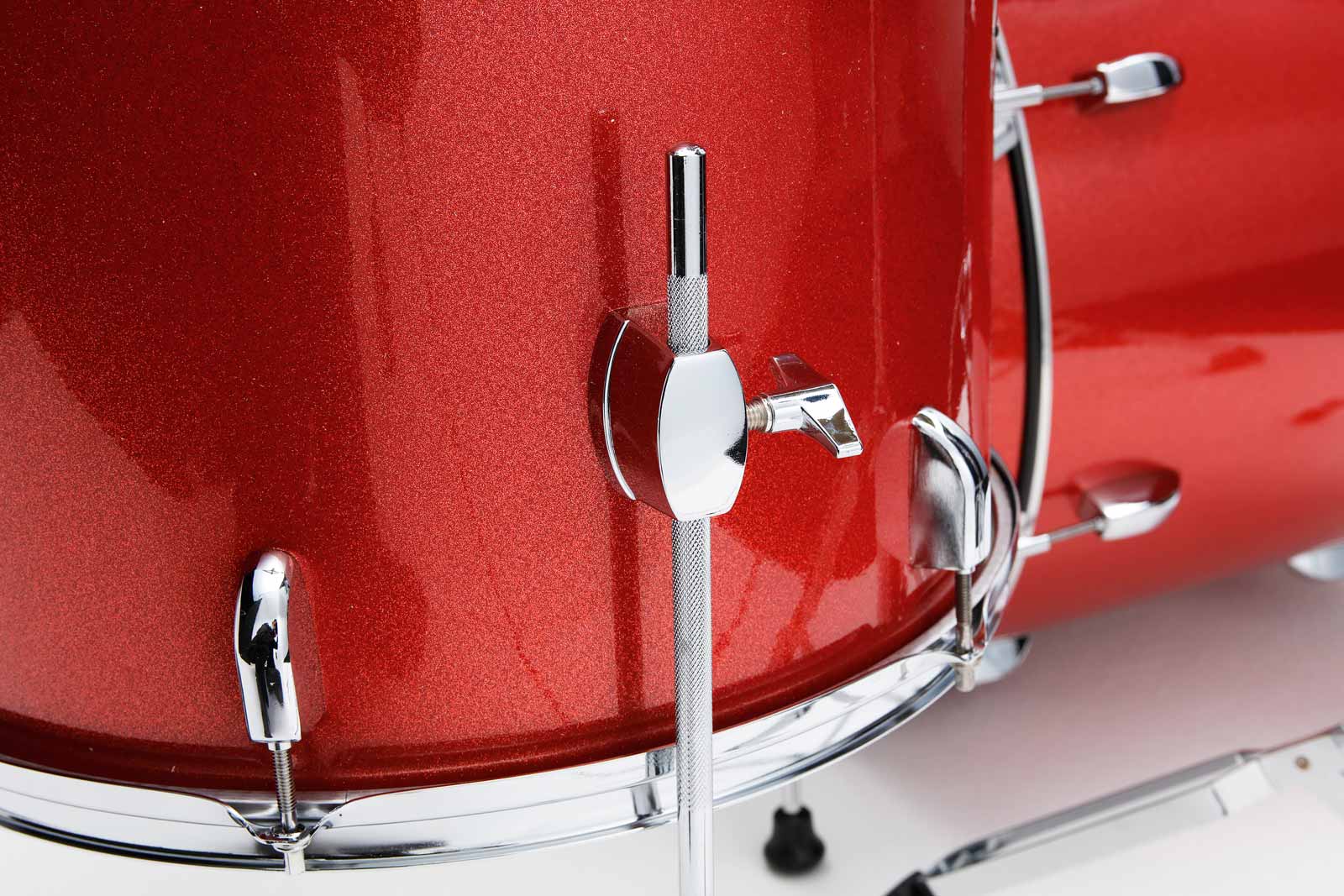 Tama ST50H5 CDS Stagestar Batería Acústica con Herrajes y Platos Candy Red Sparkle 5