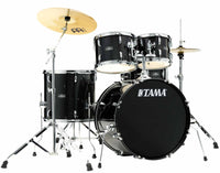 Tama ST52H5 BNS Stagestar Batería Acústica con Herrajes y Platos Black Night 1