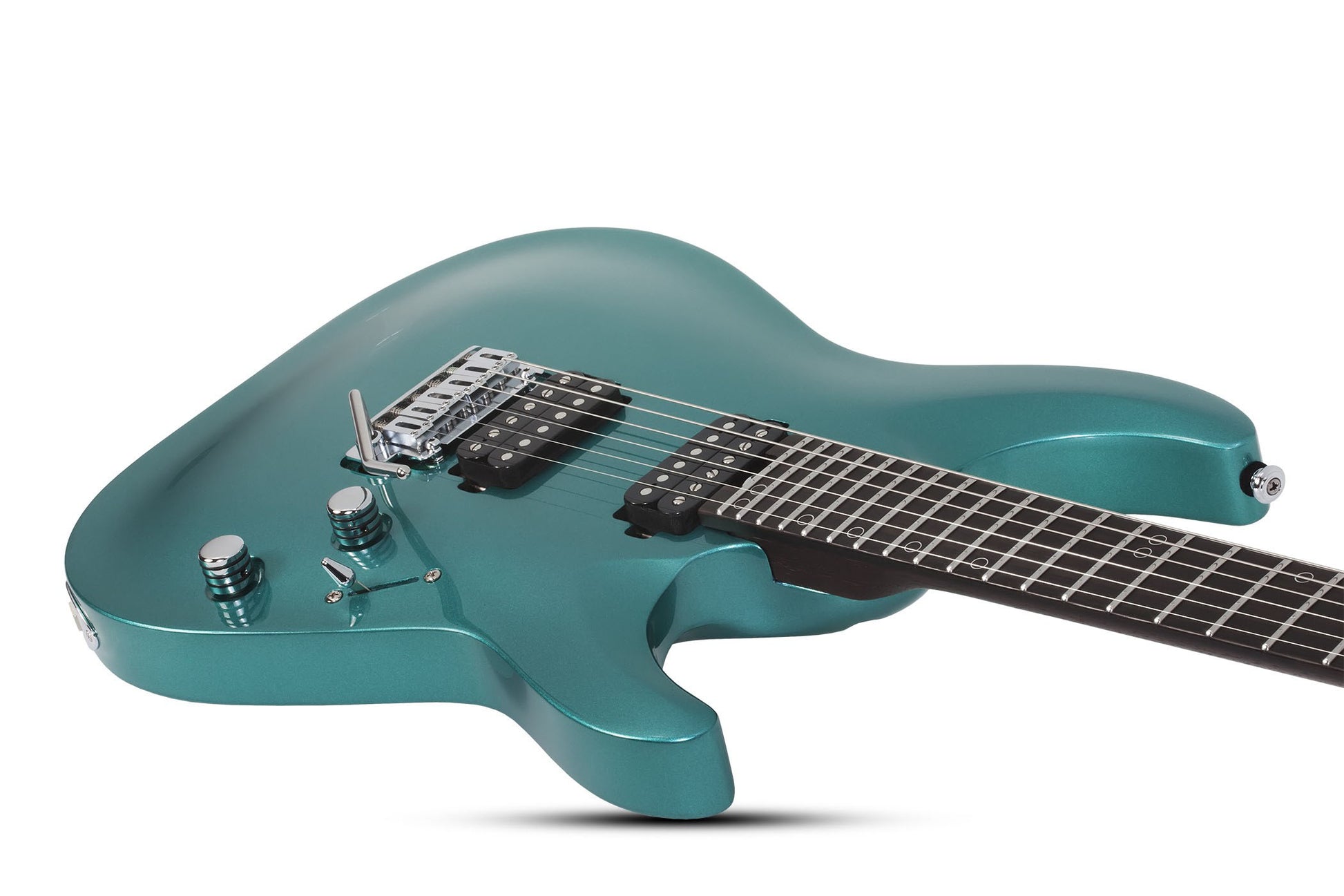 Schecter AM-6 Trem AJ Aaron Marshall Guitarra Eléctrica Arctic Jade 2