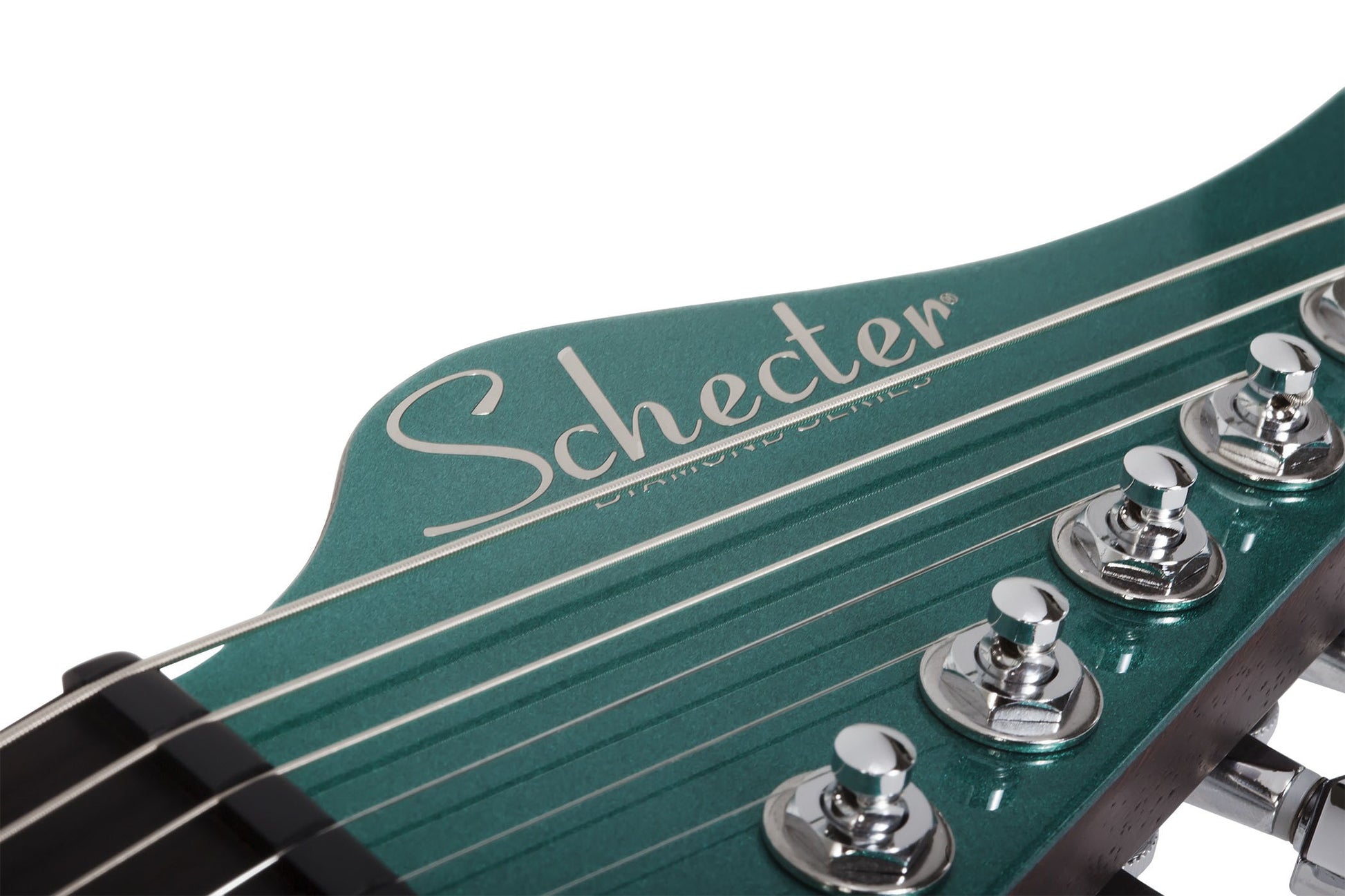 Schecter AM-6 Trem AJ Aaron Marshall Guitarra Eléctrica Arctic Jade 8