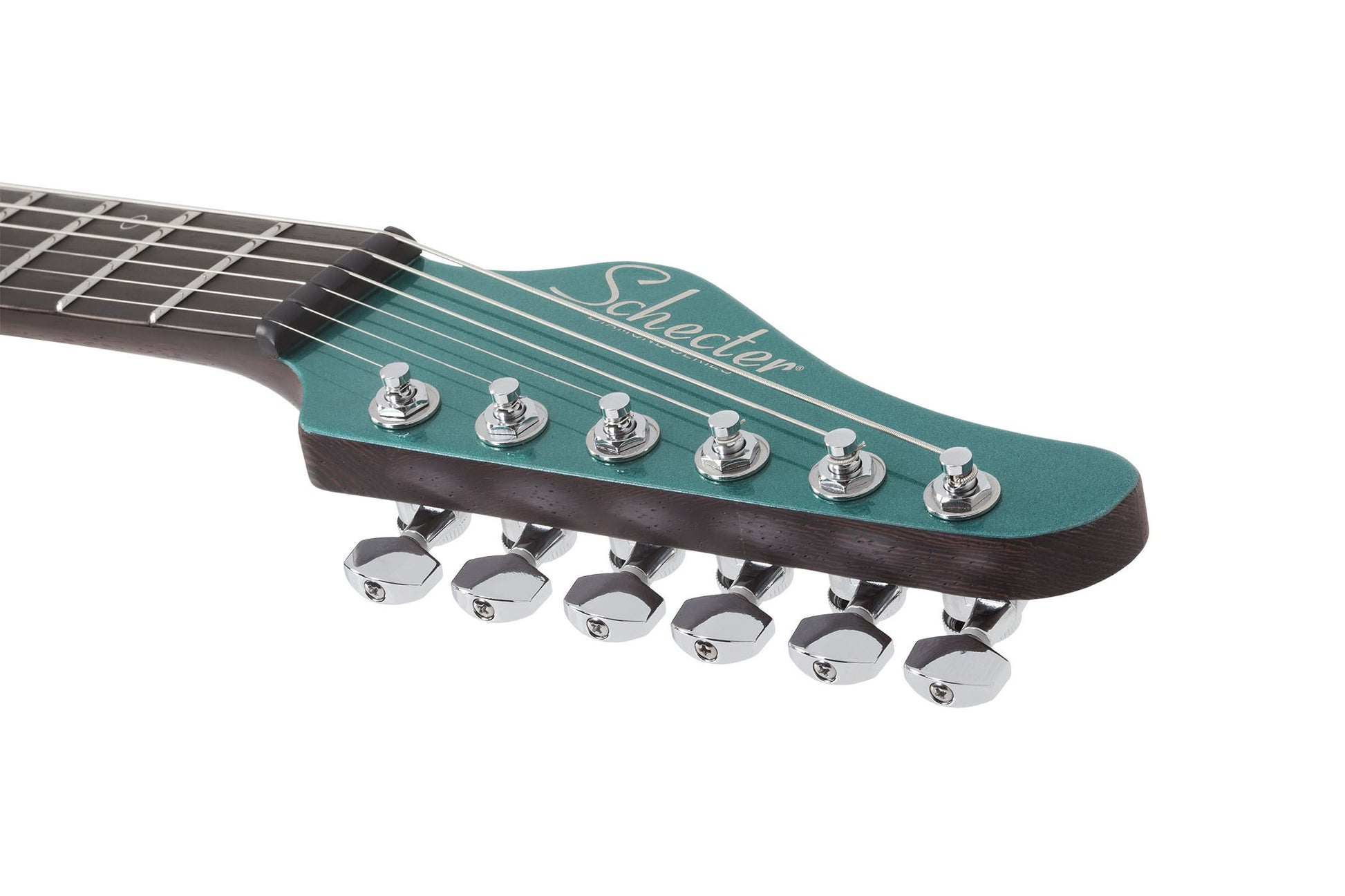 Schecter AM-6 Trem AJ Aaron Marshall Guitarra Eléctrica Arctic Jade 9