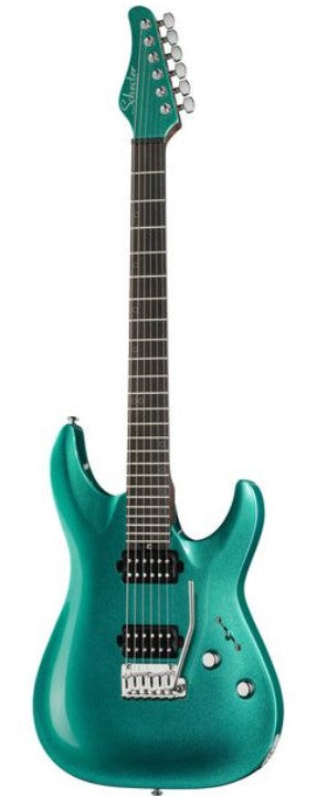 Schecter AM-6 Trem AJ Aaron Marshall Guitarra Eléctrica Arctic Jade 11