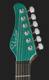 Schecter AM-6 Trem AJ Aaron Marshall Guitarra Eléctrica Arctic Jade 15