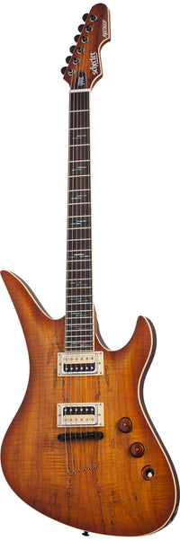 Schecter Avenger Exotic SNVB Guitarra Eléctrica Spalted Maple 1