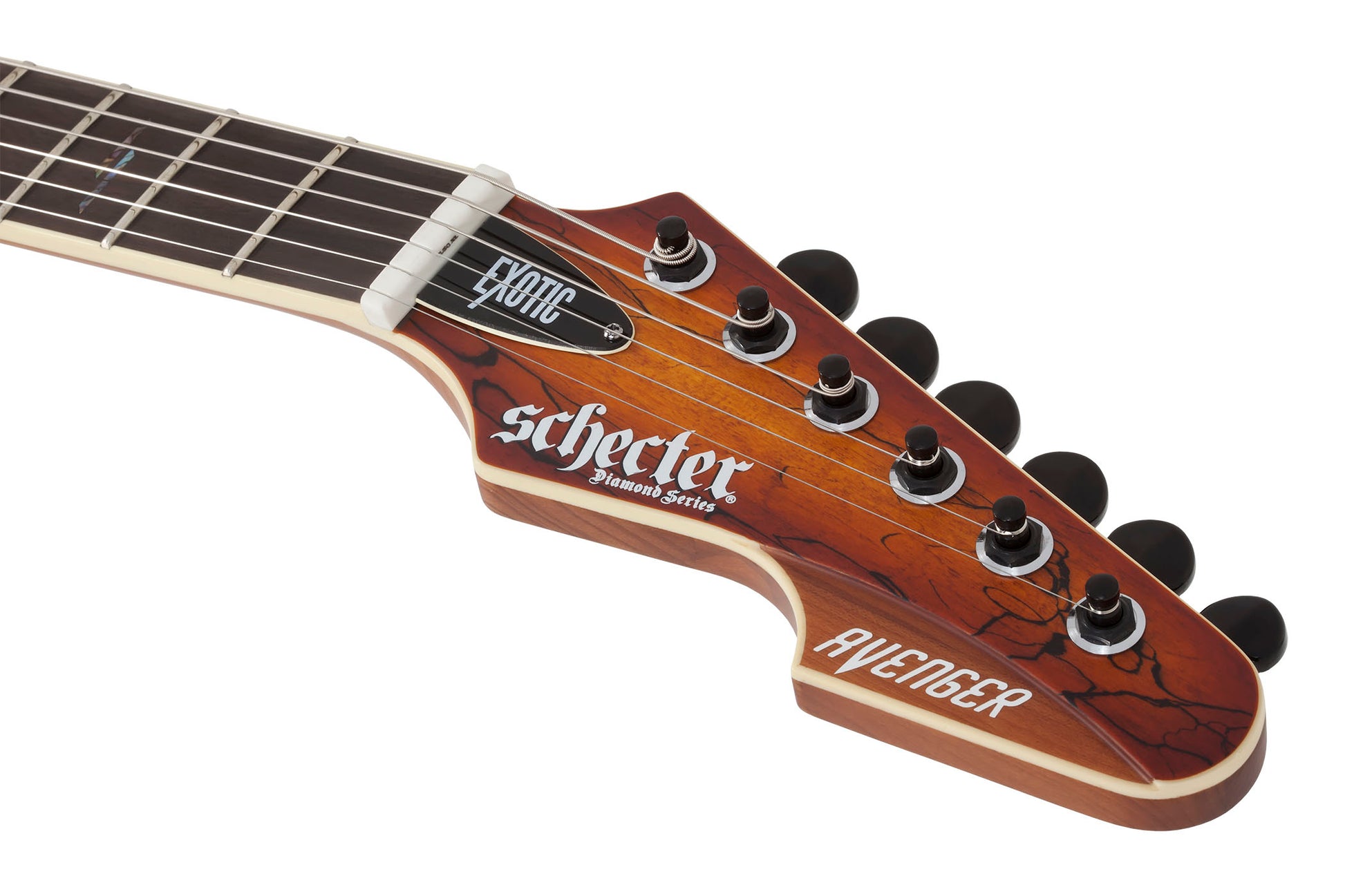 Schecter Avenger Exotic SNVB Guitarra Eléctrica Spalted Maple 8