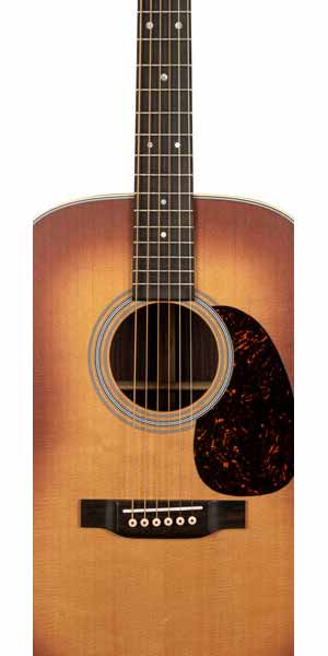 Martin D28 Satin AMBST Guitarra Acústica Dreadnought Amber Burst 3