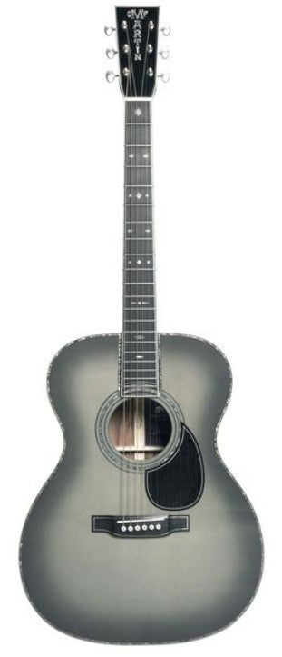 Martin OM-45 PT John Mayer 20Th Anniversary Guitarra Acústica Platinum Gray Burst 1