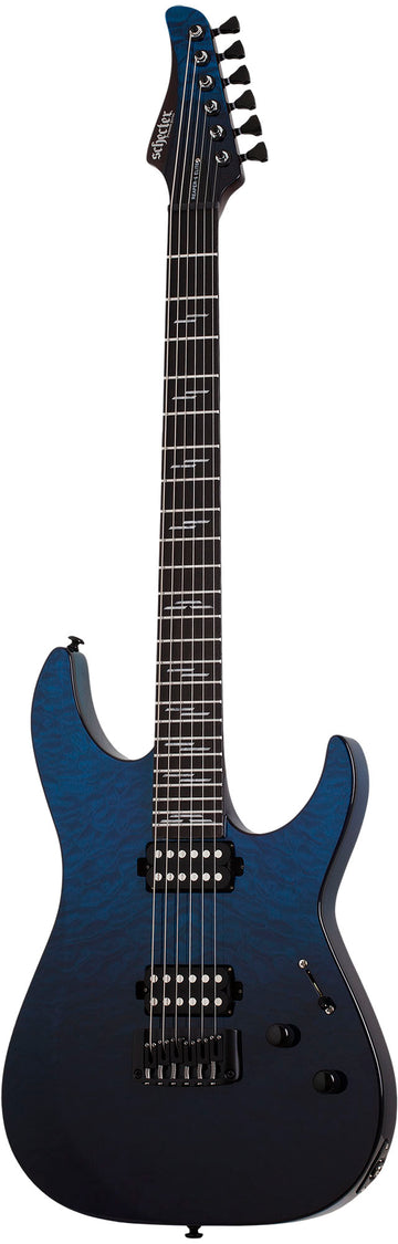 Schecter Reaper-6 Elite DBO Guitarra Eléctrica Deep Blue Ocean 1