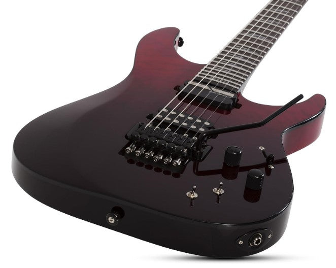 Schecter Reaper-6 Elite FR-S BB Guitarra Eléctrica Blood Burst 2