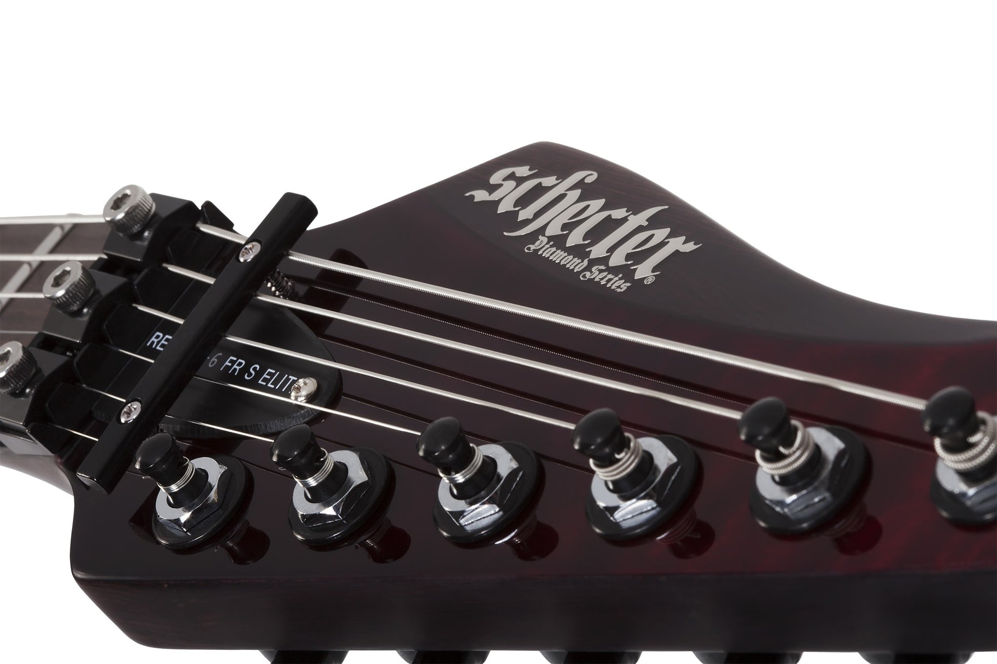 Schecter Reaper-6 Elite FR-S BB Guitarra Eléctrica Blood Burst 10