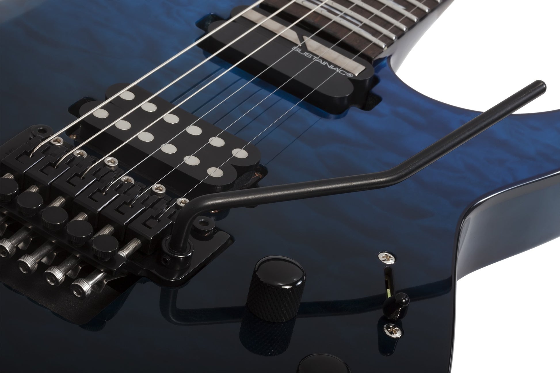 Schecter Reaper-6 Elite FR-S DBO Guitarra Eléctrica Deep Blue Ocean 4