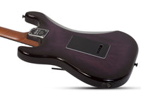 Schecter Traditional Pro TPB EB Guitarra Eléctrica Transparent Purple Burst 3