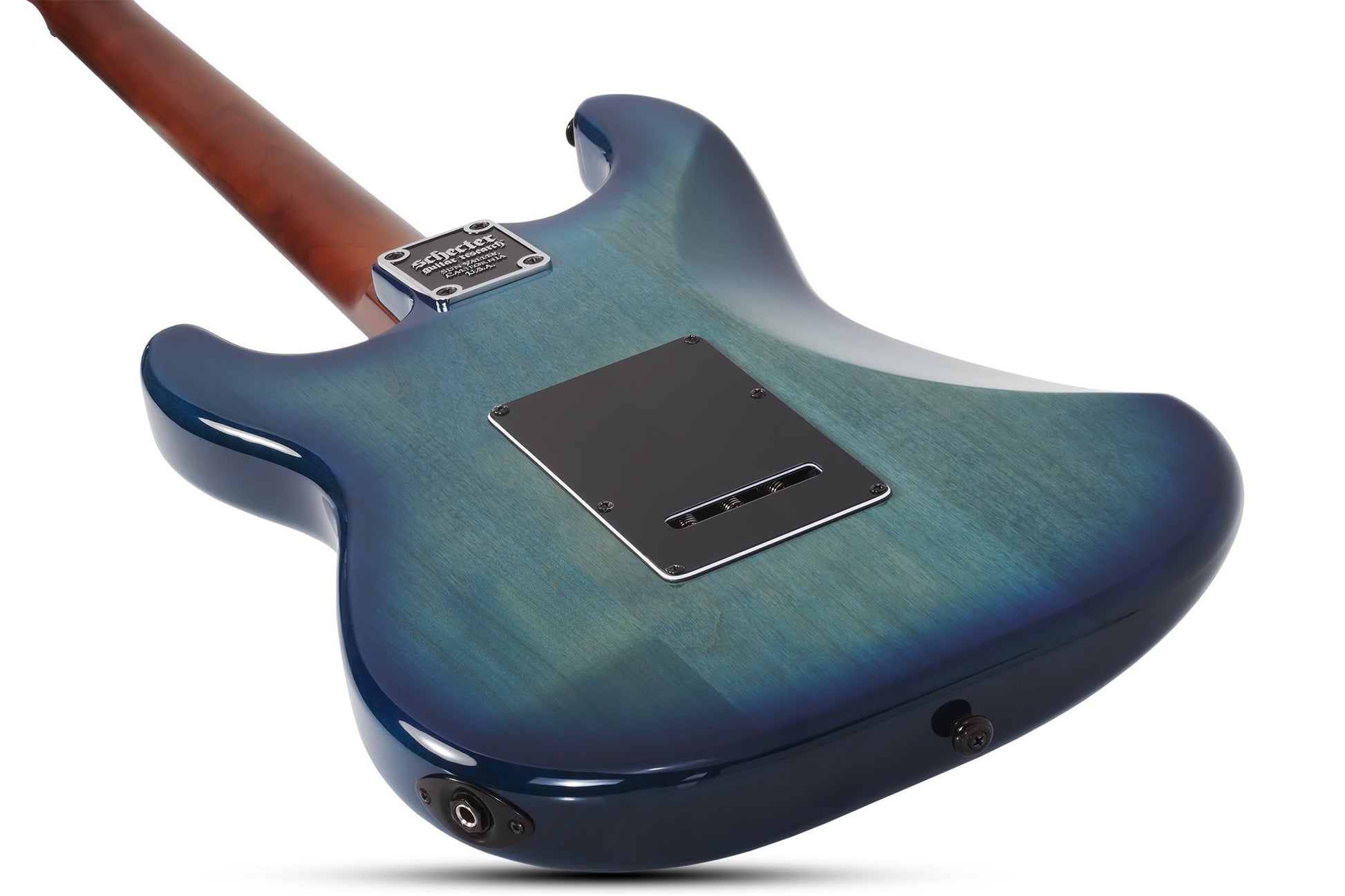 Schecter Traditional Pro TBB MN Guitarra Eléctrica Transparent Blue Burst 3