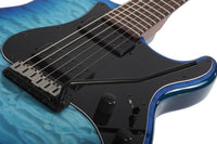 Schecter Traditional Pro TBB MN Guitarra Eléctrica Transparent Blue Burst 4