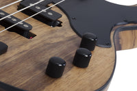 Schecter Model-T 5 Exotic Black Limba Bajo Eléctrico 5 Cuerdas Natural Satin 7