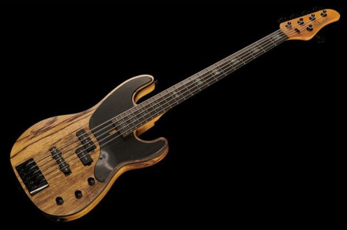 Schecter Model-T 5 Exotic Black Limba Bajo Eléctrico 5 Cuerdas Natural Satin 21