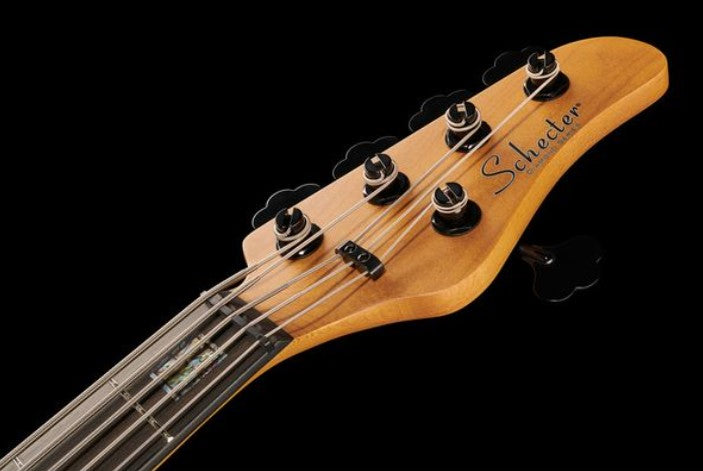 Schecter Model-T 5 Exotic Black Limba Bajo Eléctrico 5 Cuerdas Natural Satin 26