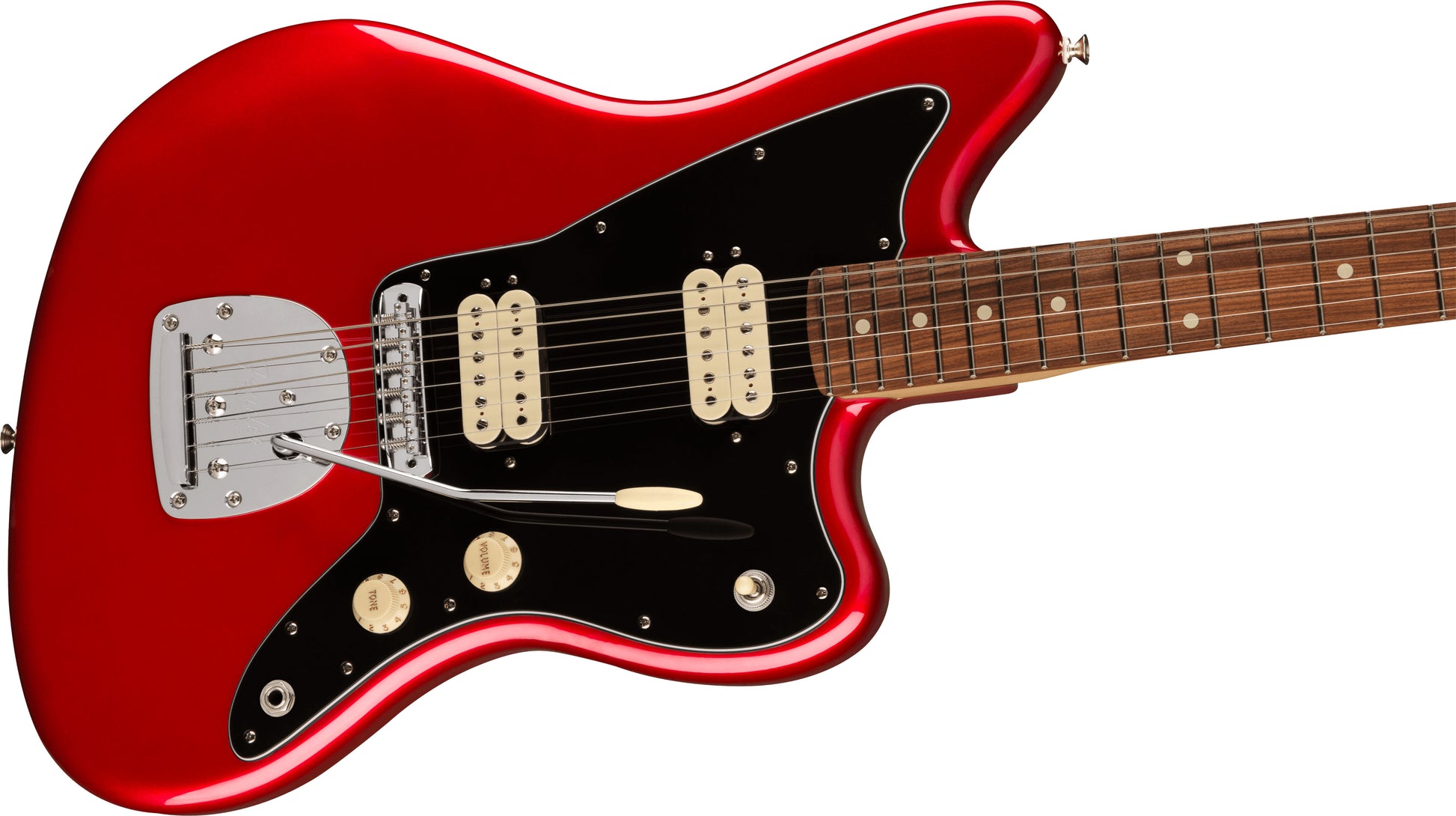 Fender Player Jazzmaster PF Guitarra Eléctrica Candy Apple Red 3