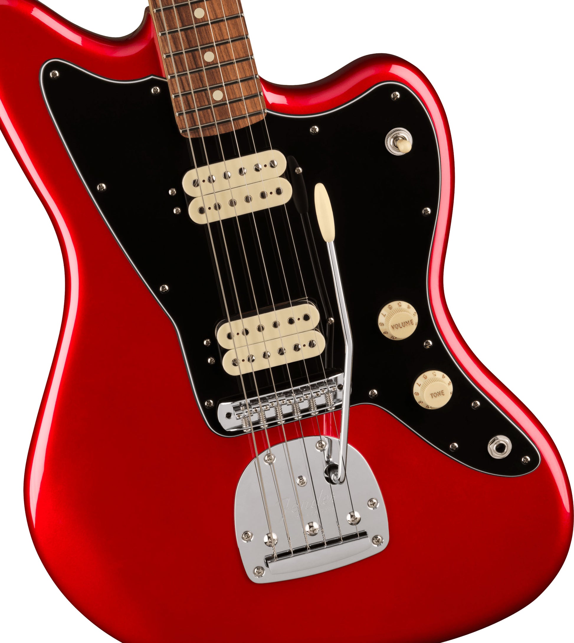 Fender Player Jazzmaster PF Guitarra Eléctrica Candy Apple Red 4