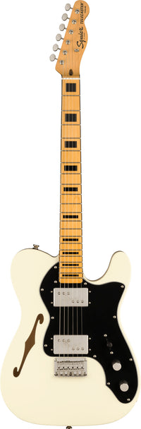 Squier Classic Vibe 70S Telecaster Thinline FSR MN Guitarra Eléctrica Olympic White 1