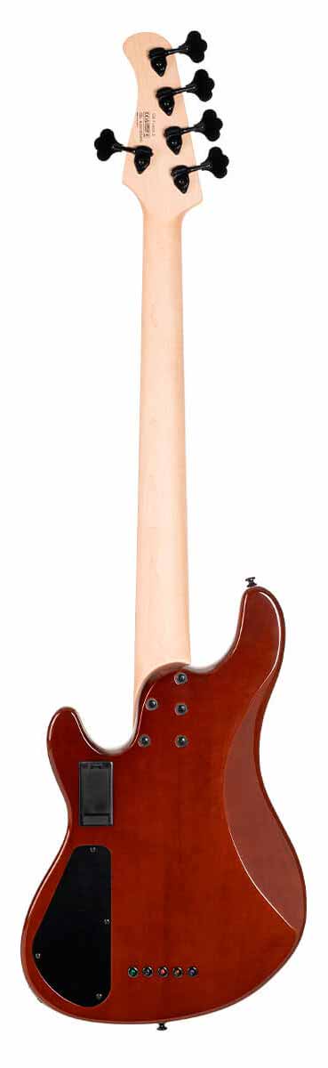 Cort GB-Fusion 5 BB Bajo Eléctrico 5 Cuerdas Antique Brown Burst 2