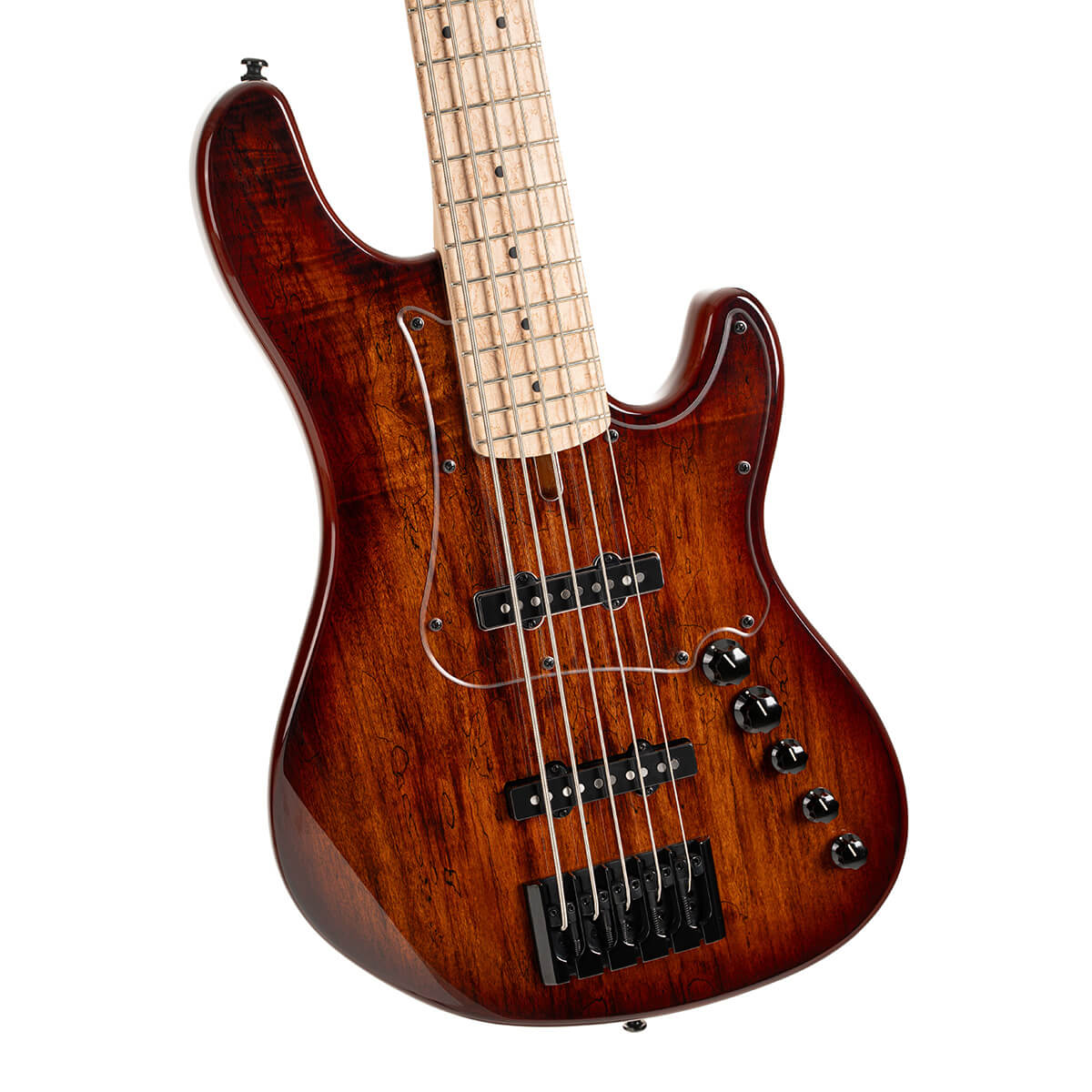 Cort GB-Fusion 5 BB Bajo Eléctrico 5 Cuerdas Antique Brown Burst 3